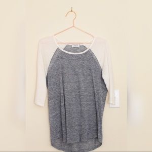 COPY - FRAME 3/4 Sleeve Le Baseball Tee: Small